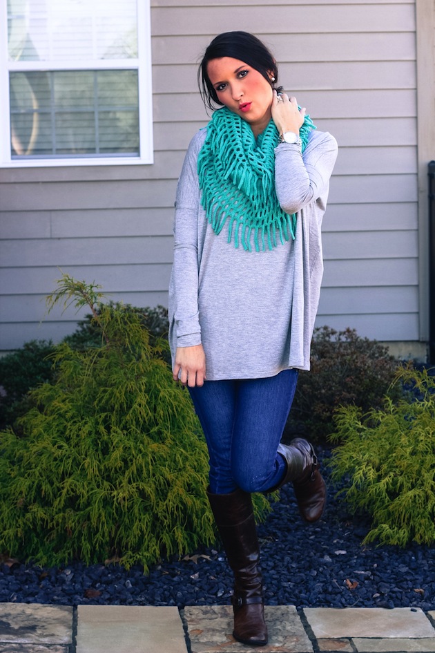 Fashion for Winter - Infinity Scarf by Kiki La' Rue