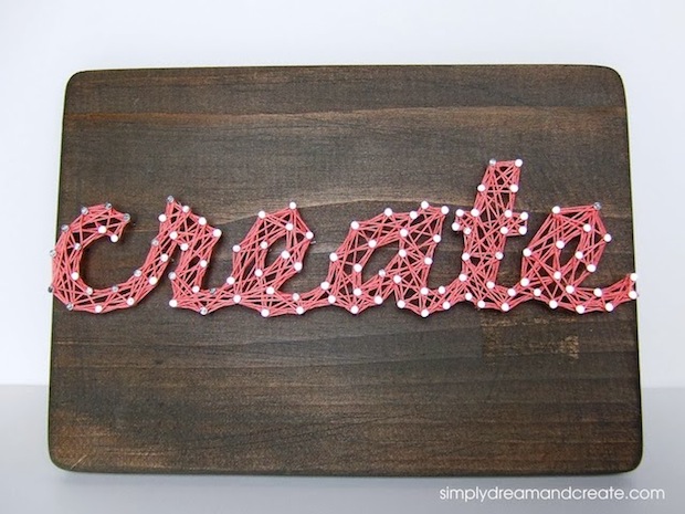 9 diy string-art