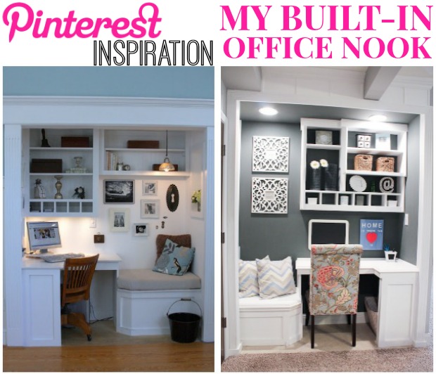 Before & After: My Home Office Nook Upgrade - living after midnite