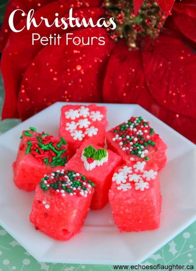 Christmas Petit Fours2