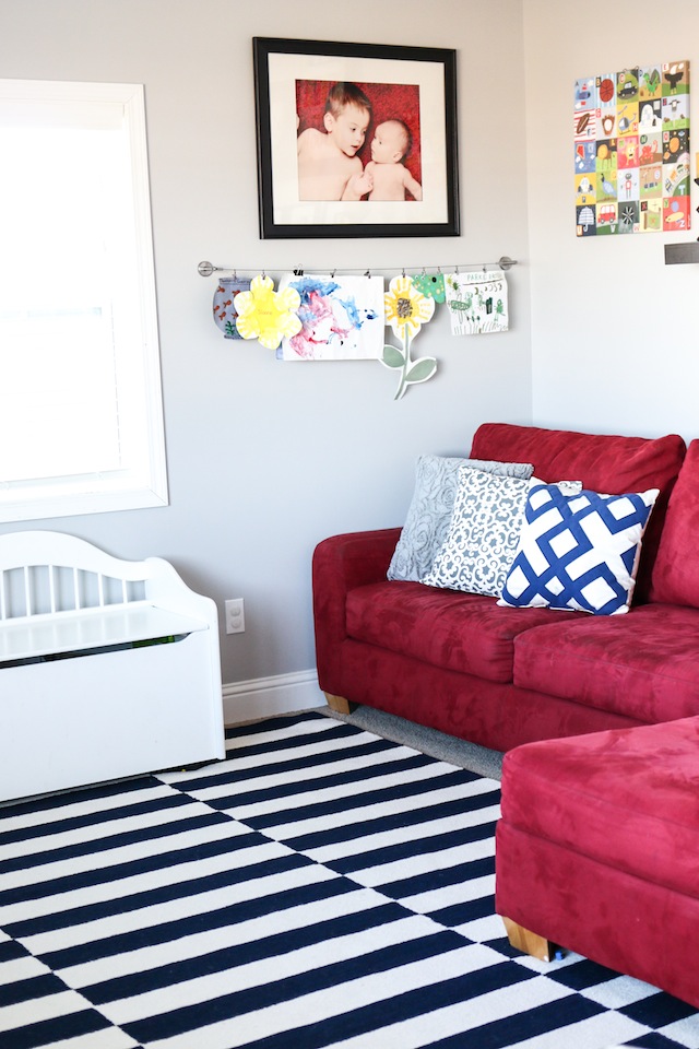 Playroom Decor Ideas - Hanging Kids Wall Art