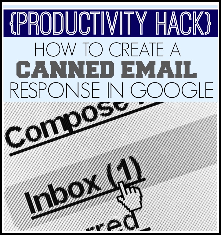 How to Do Canned Email Response in Gmail