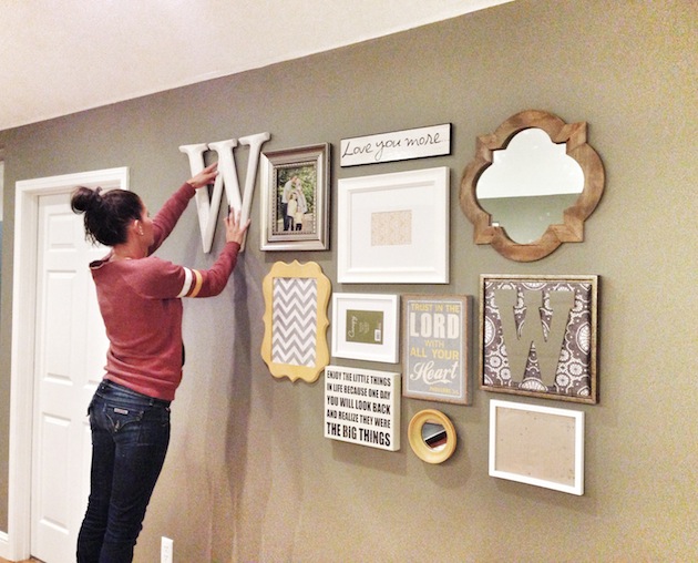 Gallery Wall TIps by House of Rose