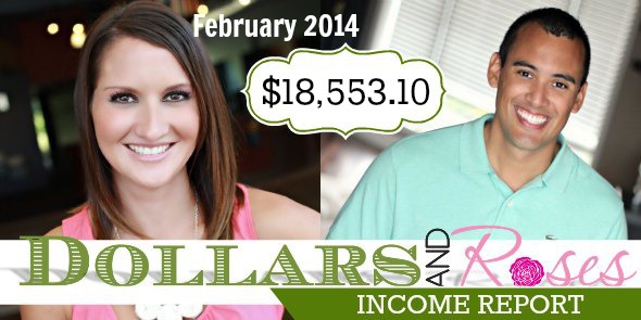 Income Report - February 2014 Dollars and Roses