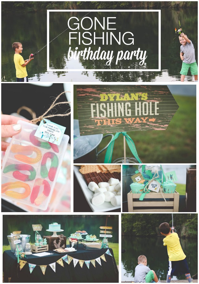 Fishing Themed Birthday Party