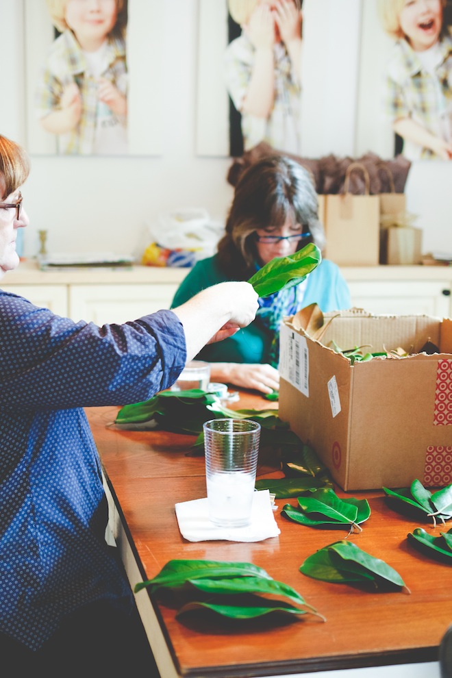 How To Make Magnolia Garland