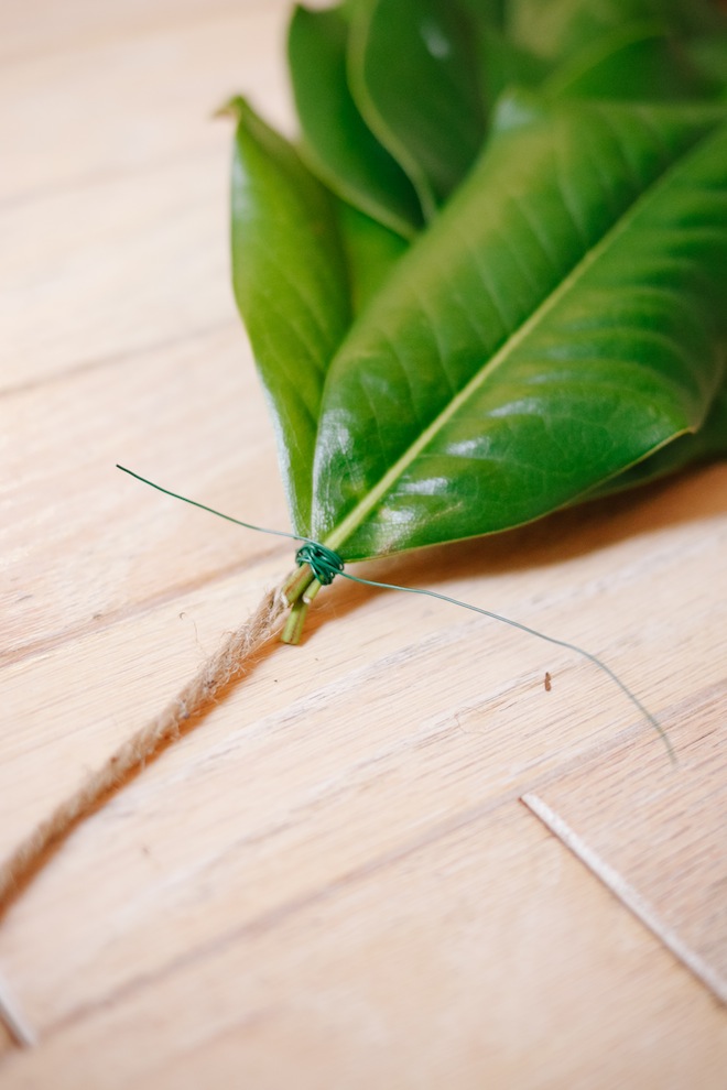 How To Make Magnolia Garland