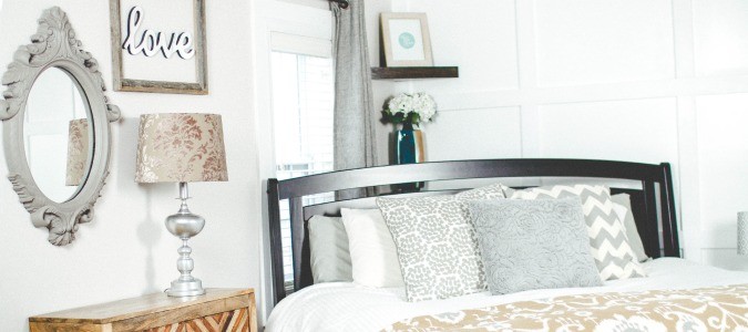 Master Bedroom Makeover with Board and Batten