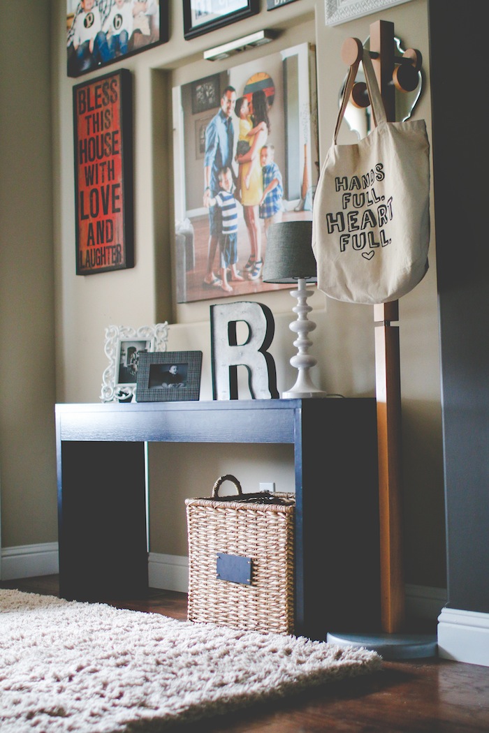 Entryway Design Ideas - Gallery Wall by HouseofRoseBlog.com