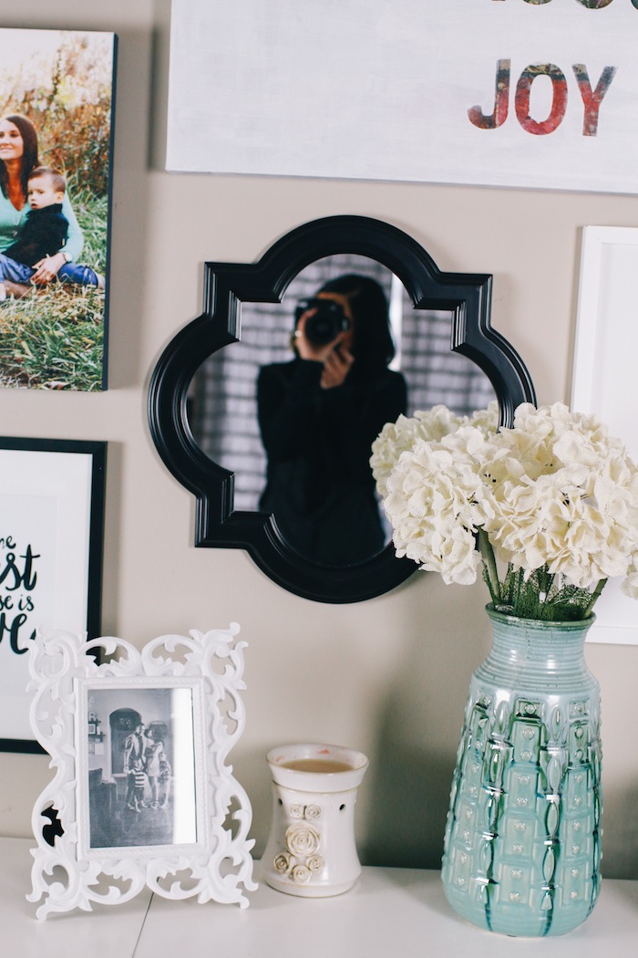 Gallery Wall Idea for Dining Room by HouseofRoseBlog.com