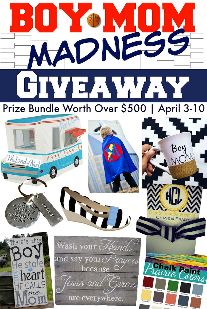 Boy Mom Madness GIVEAWAY