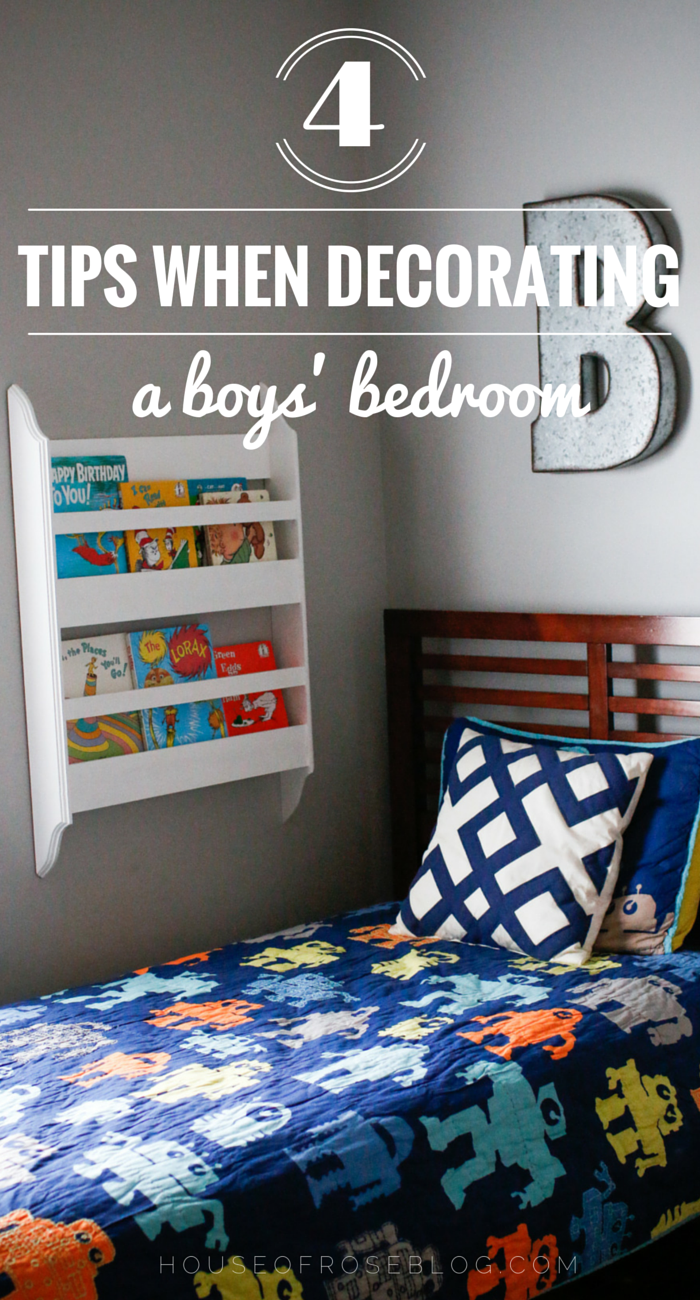 Boy Bedroom Ideas and Tips by HouseofRoseBlog.com