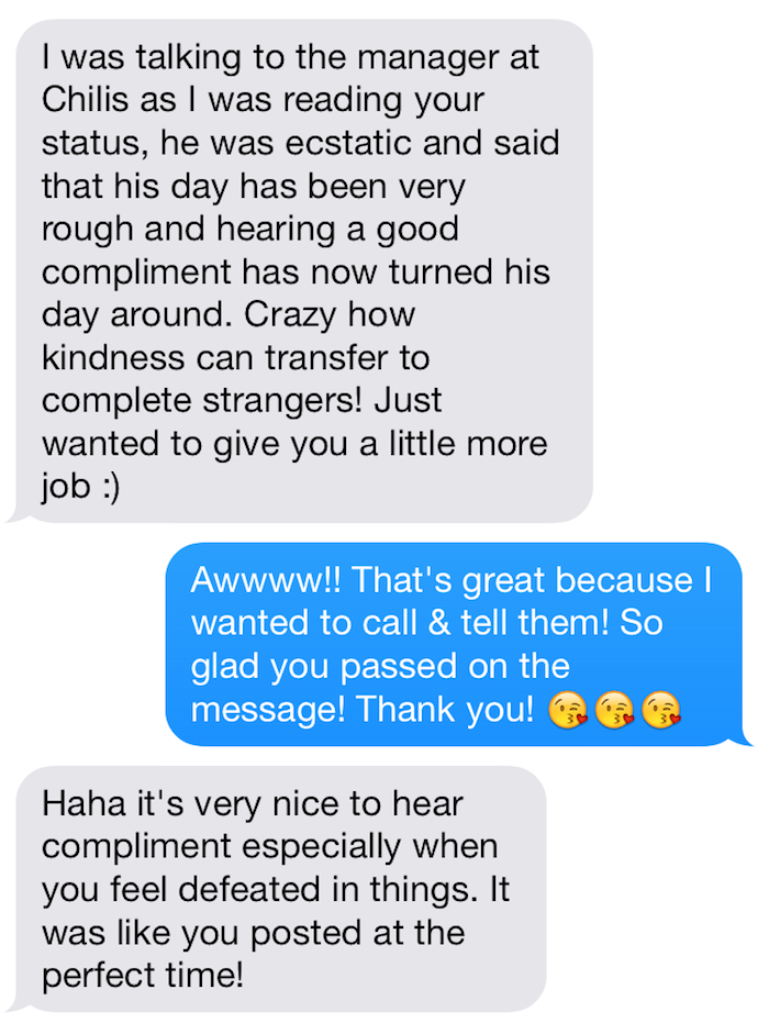 When A Stranger Makes You Smile - Compliment A Stranger 