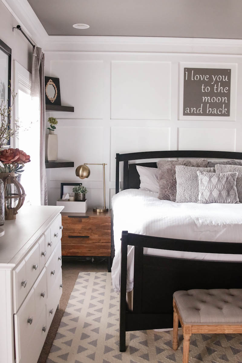 Fixer Upper Style Master Bedroom